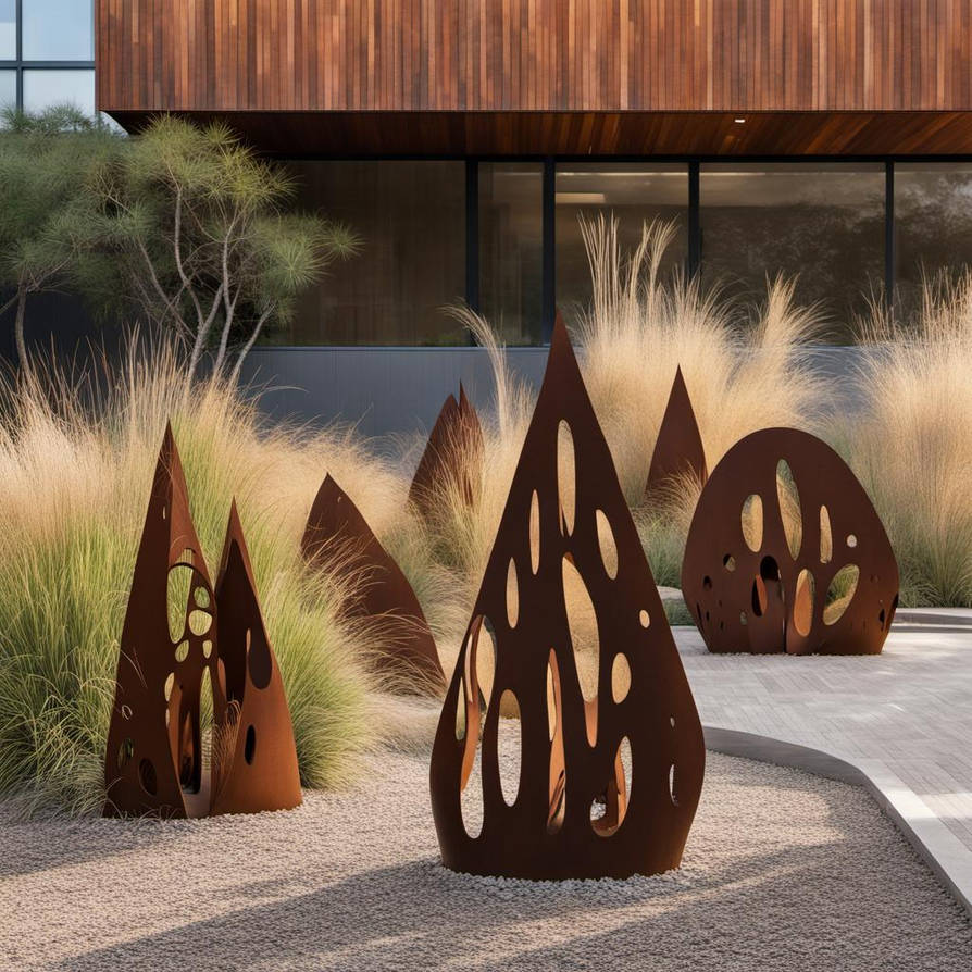 A Collection Of Seven Termite Mound Sculptures Con by artifyconsulting ...