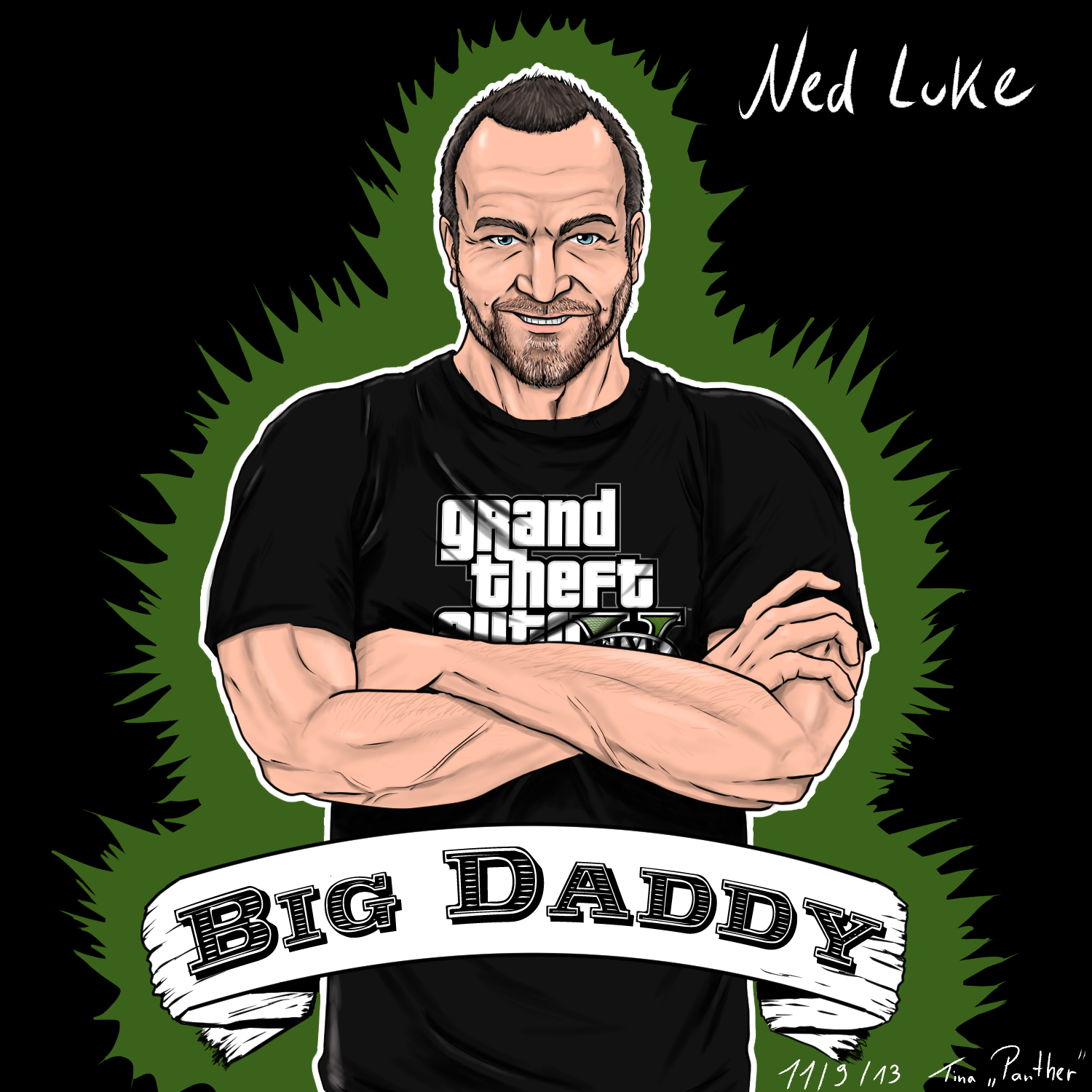 GTAV real voice actor Ned Luke as Michael De Santa