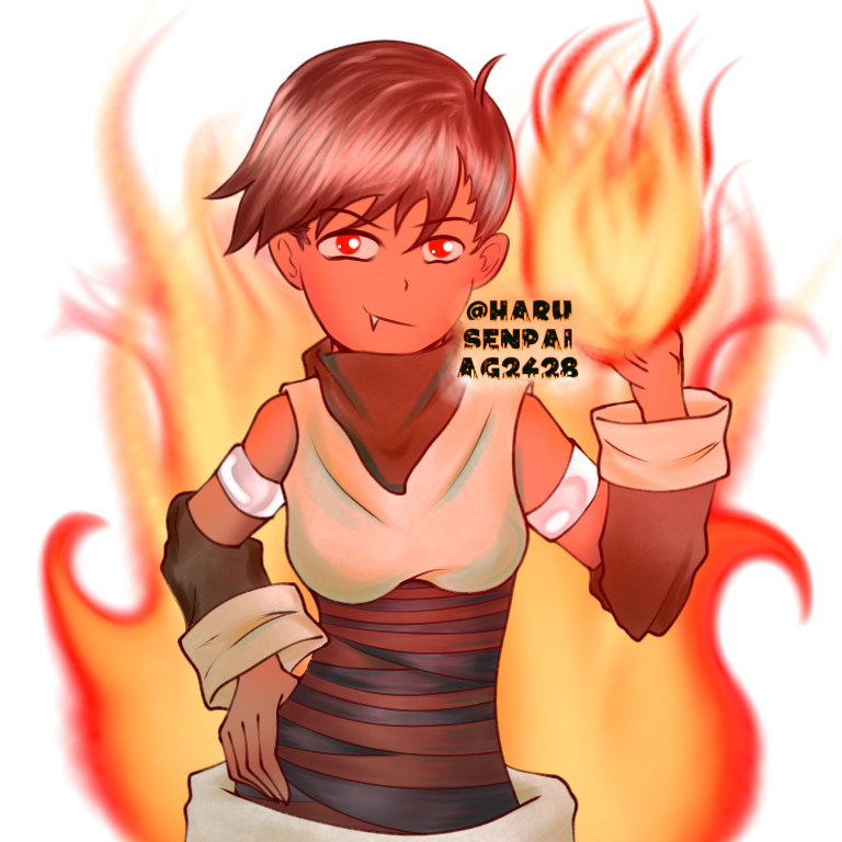 Anime Flame Girl By Harusenpaiag2428 On DeviantArt anime-flame-girl-by-harusenpaiag2428-on-deviantart