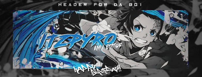 Tanjiro Twitter Header