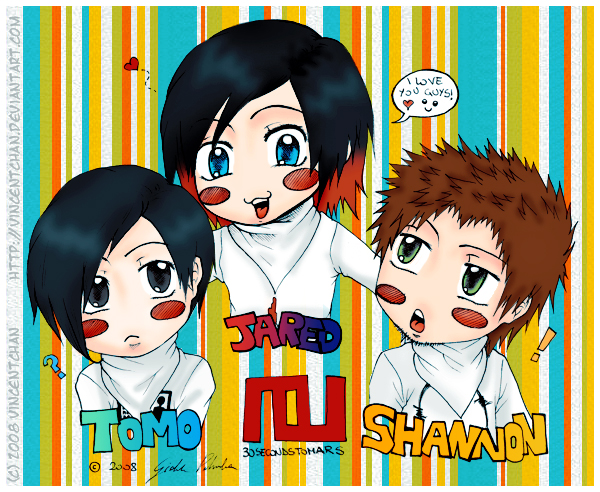 x 30SECONDSTOMARS :: chibi? x