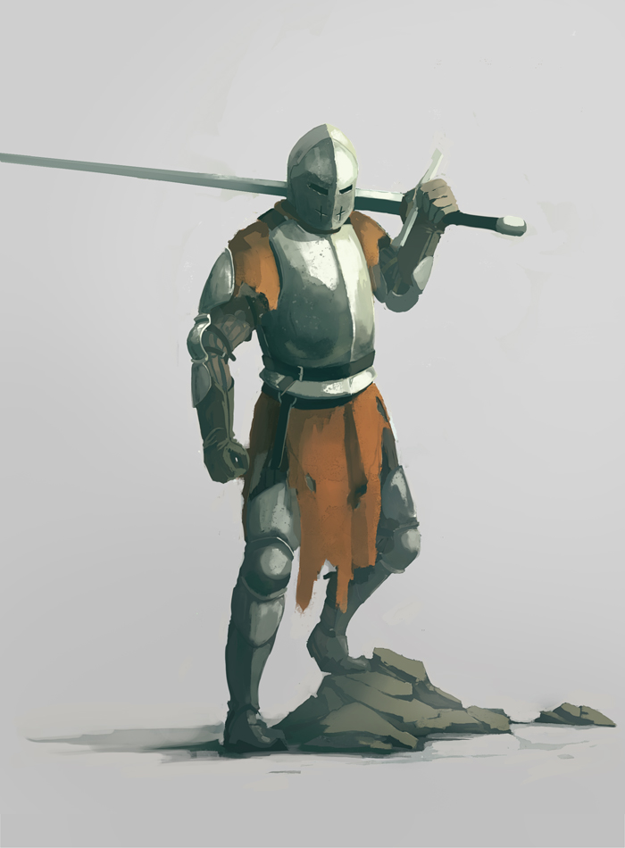 Knight concept art  |  2016