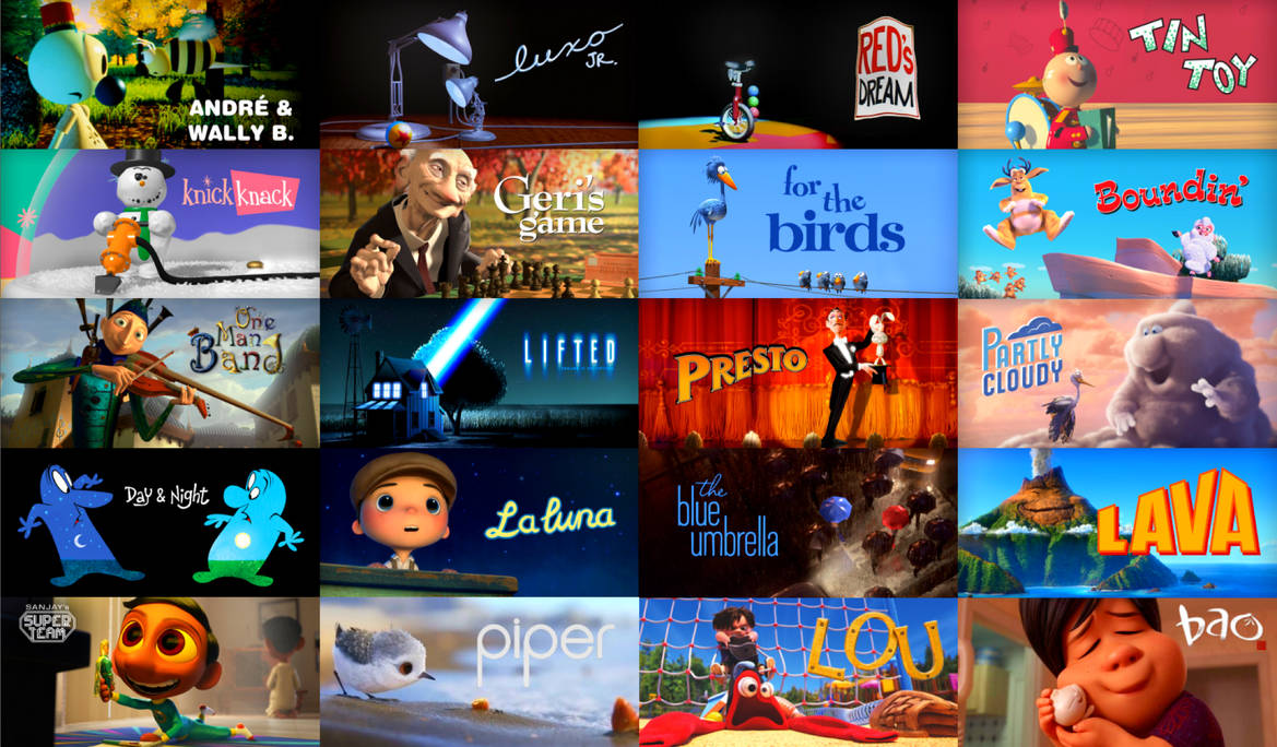 All Pixar Shorts (19842018) by CoolTeen15 on DeviantArt