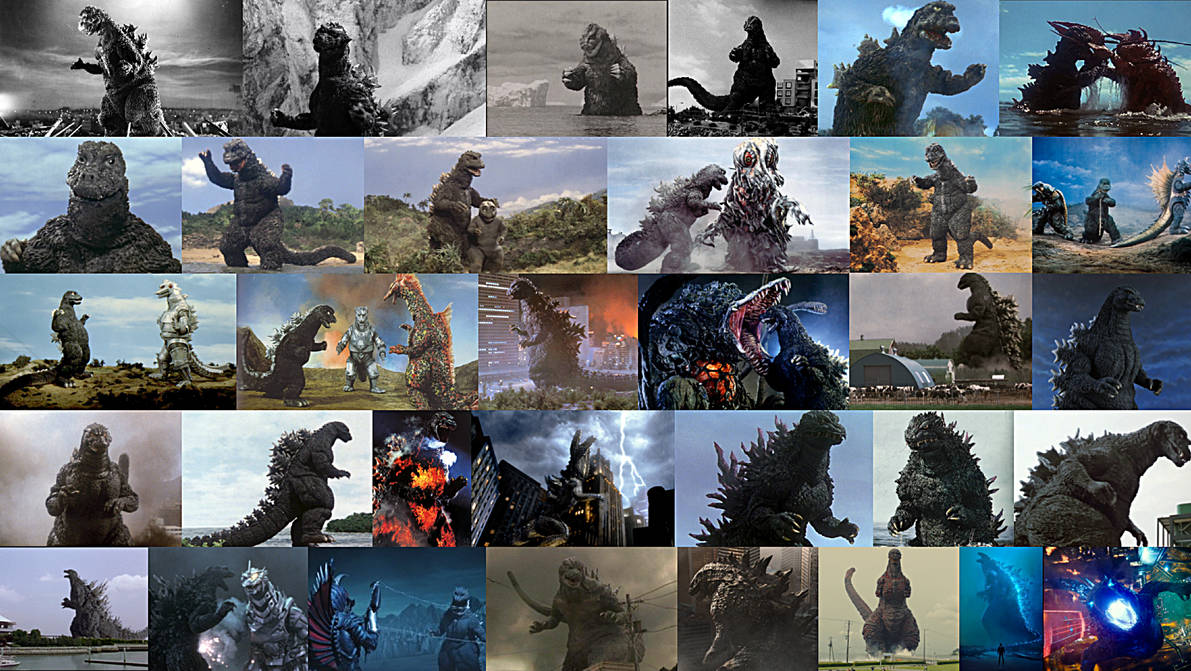 Godzilla Through The Years by CoolTeen15 on DeviantArt