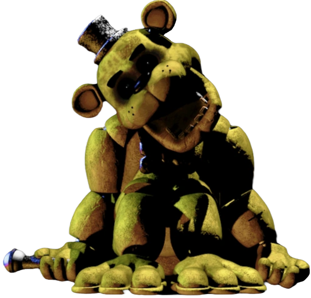 Remade Golden Freddy render by CoolTeen15 on DeviantArt