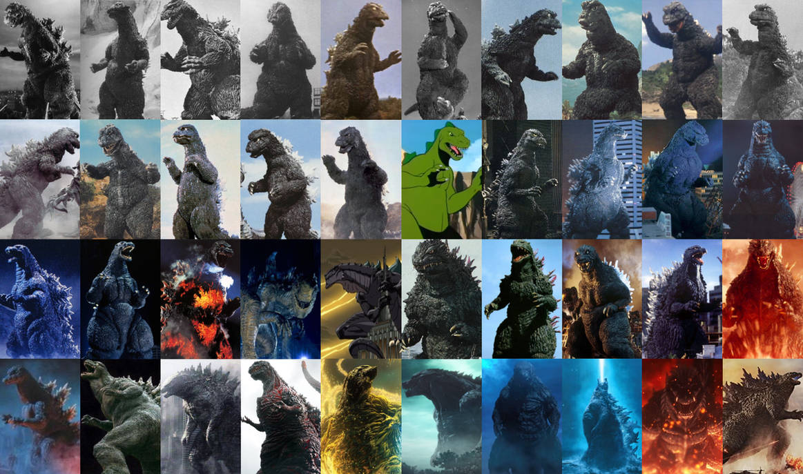 Godzilla Evolution Design The Ultimate Evolution of Godzilla (1954-2021) by CoolTeen15 on DeviantArt