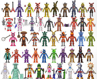 FNAF (10 Games and 9 Years) (Fixed) by CoolTeen15 on DeviantArt