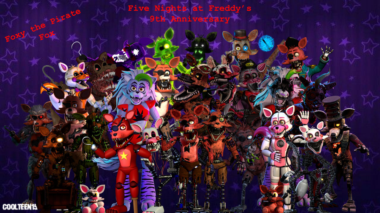 FNAF (10 games and 9 years) by CoolTeen15 on DeviantArt, five