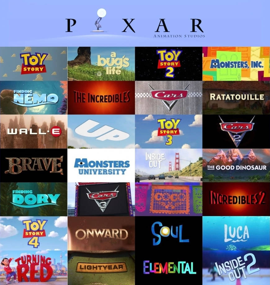 Disney-Pixar Title Cards (1995 - 2024) by CoolTeen15 on DeviantArt