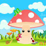 Happy mushroom, happy life