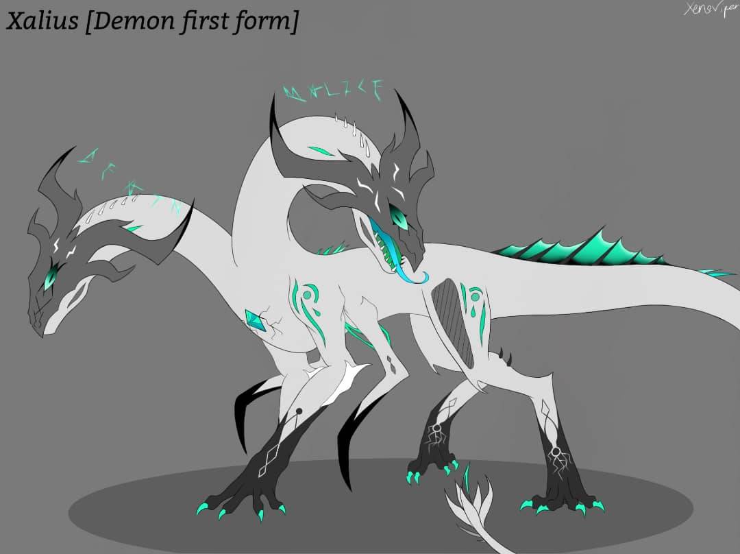 OC creature concept art by XaliusEpidox on DeviantArt