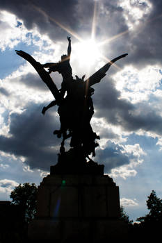 El angel y el pegaso