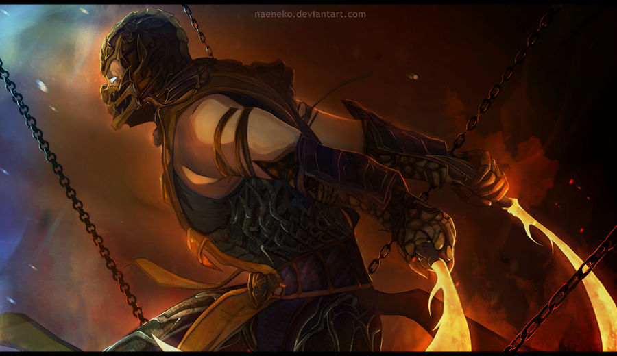 Mortal Kombat Scorpion FanArt