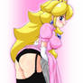 Princesa Peach en su sexy Ropa Interior