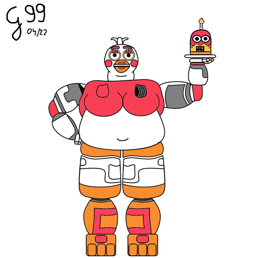 Zeph87 on X: I just remembered a Funtime Chica made by HeroGollum before  the existence of FNAF 6. She's quite a fatass Smash.   / X
