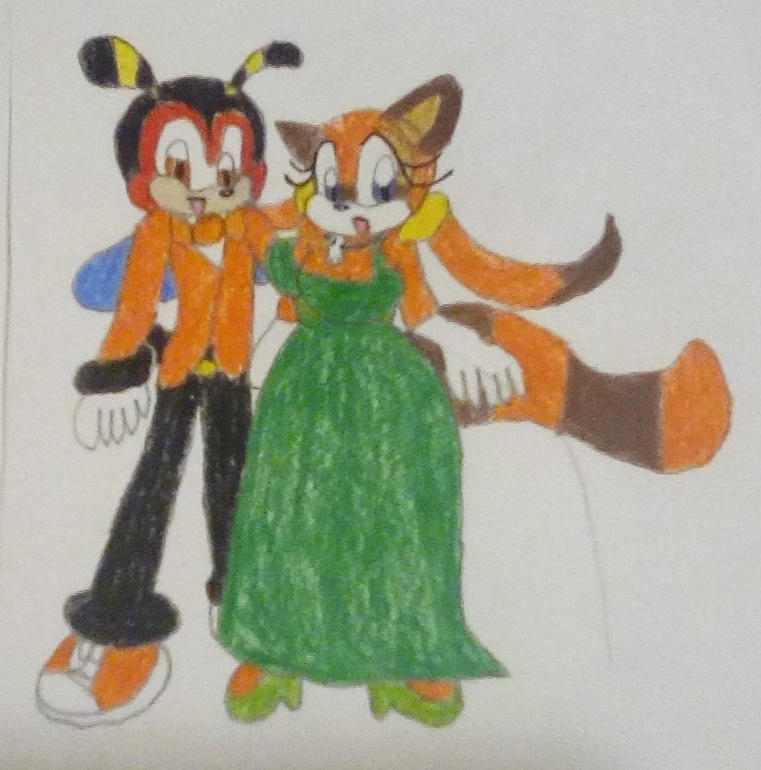 Charmy and Marine Prom by PrincessShannon07 on DeviantArt