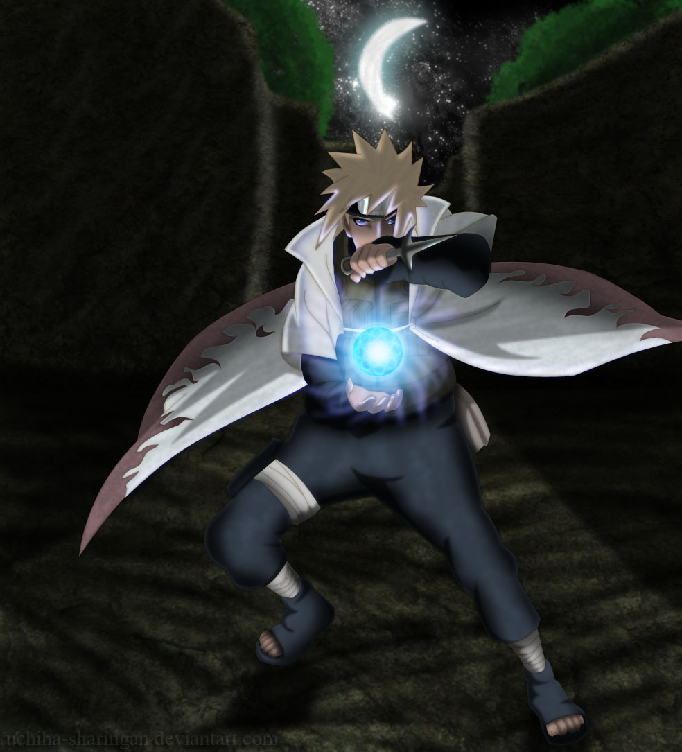 Minato - Rasengan by deadlycarebear13 on DeviantArt