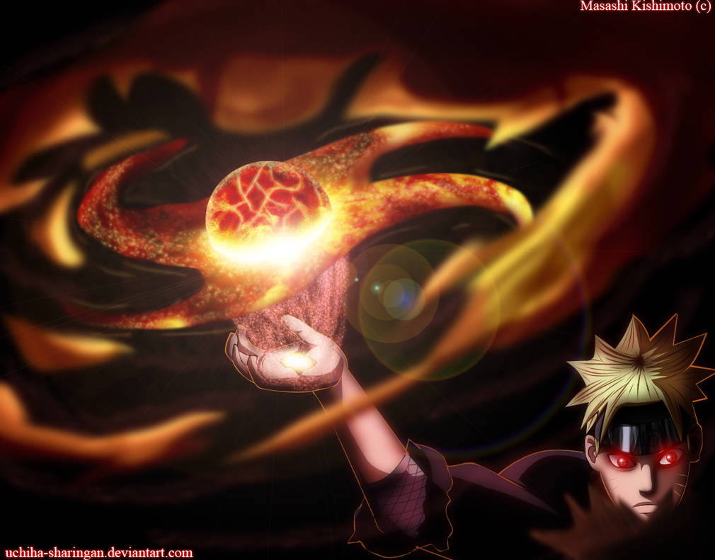 Senpo Yoton Rasen Shuriken - Naruto 673