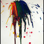 melted crayon art