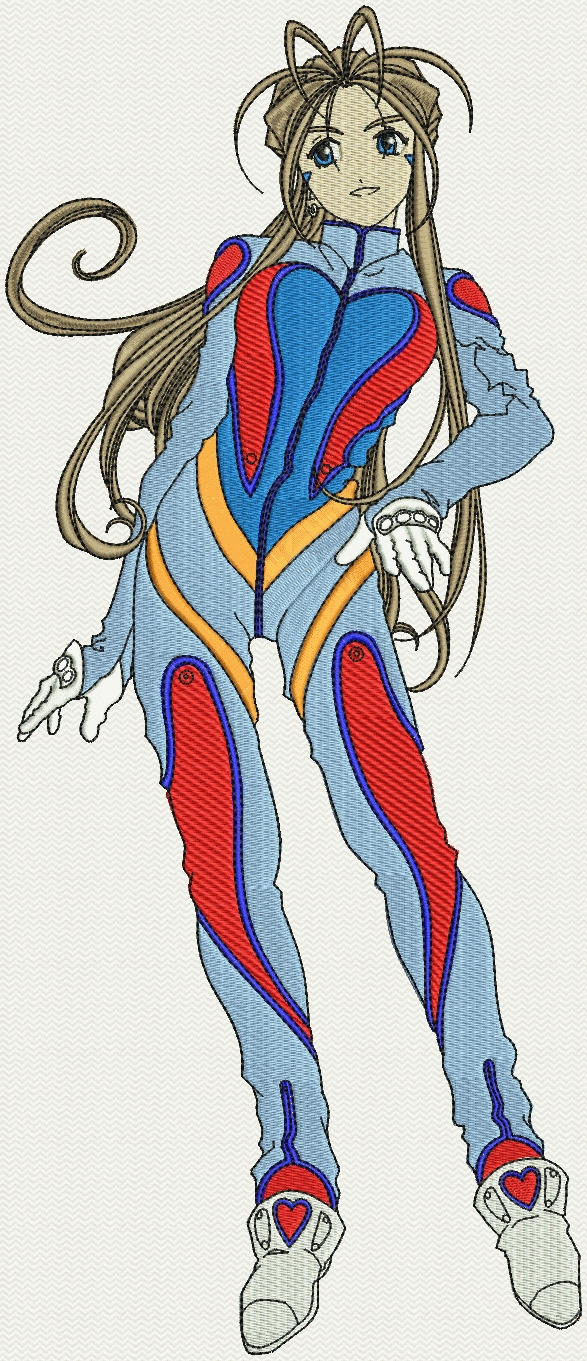 Belldandy Racing Belldandy in racing outfit by luinks on DeviantArt