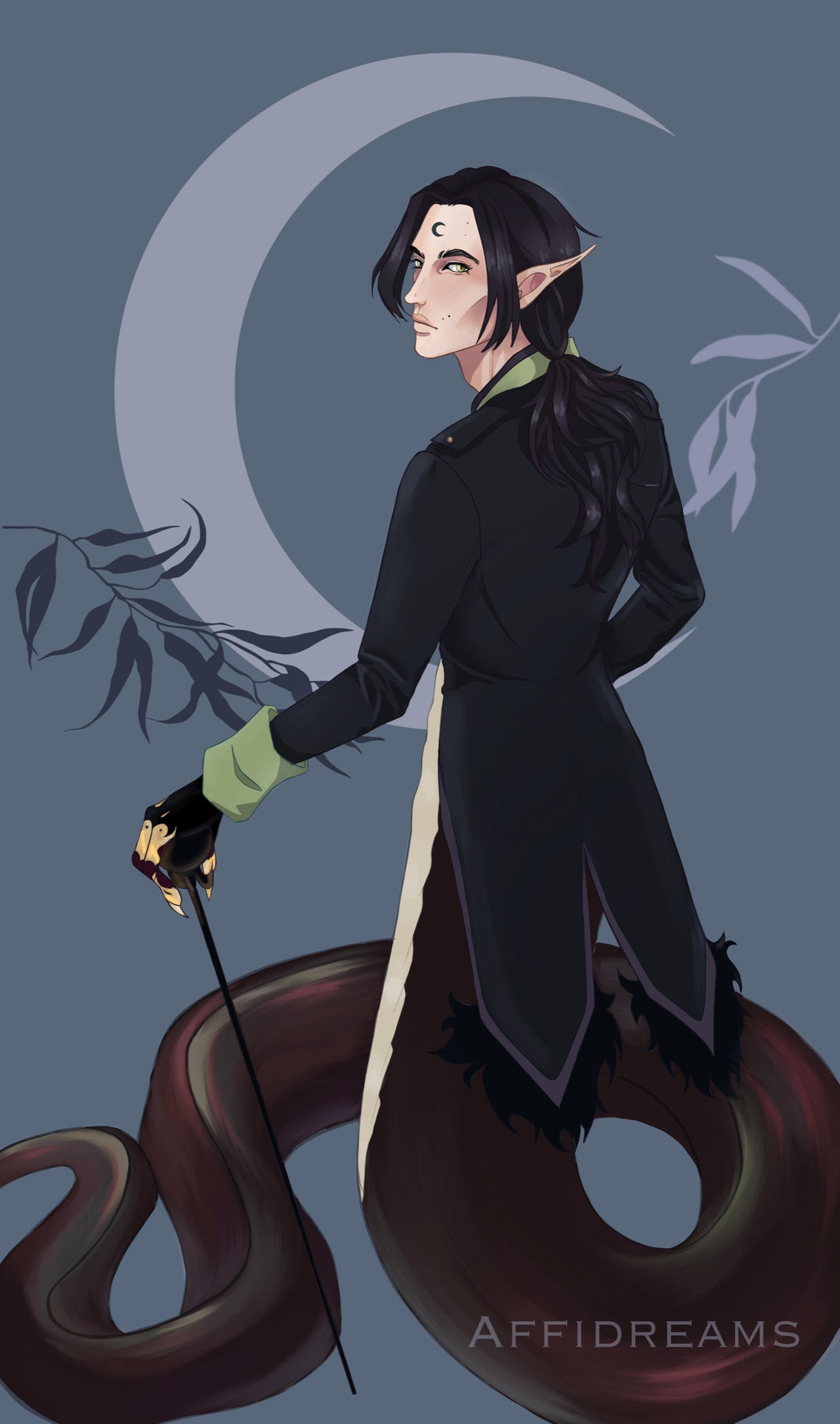 Request Snake Guy by Affidreams on DeviantArt