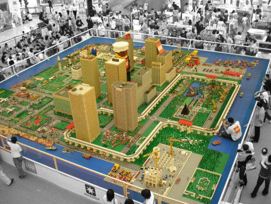 lego city in Indonesia