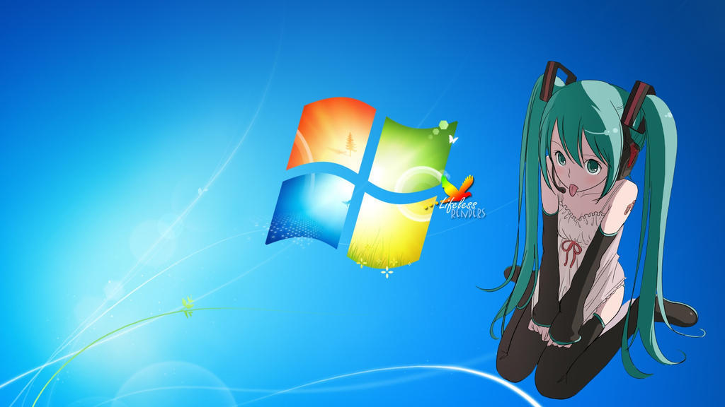 Hatsune Miku Tema Windows XP