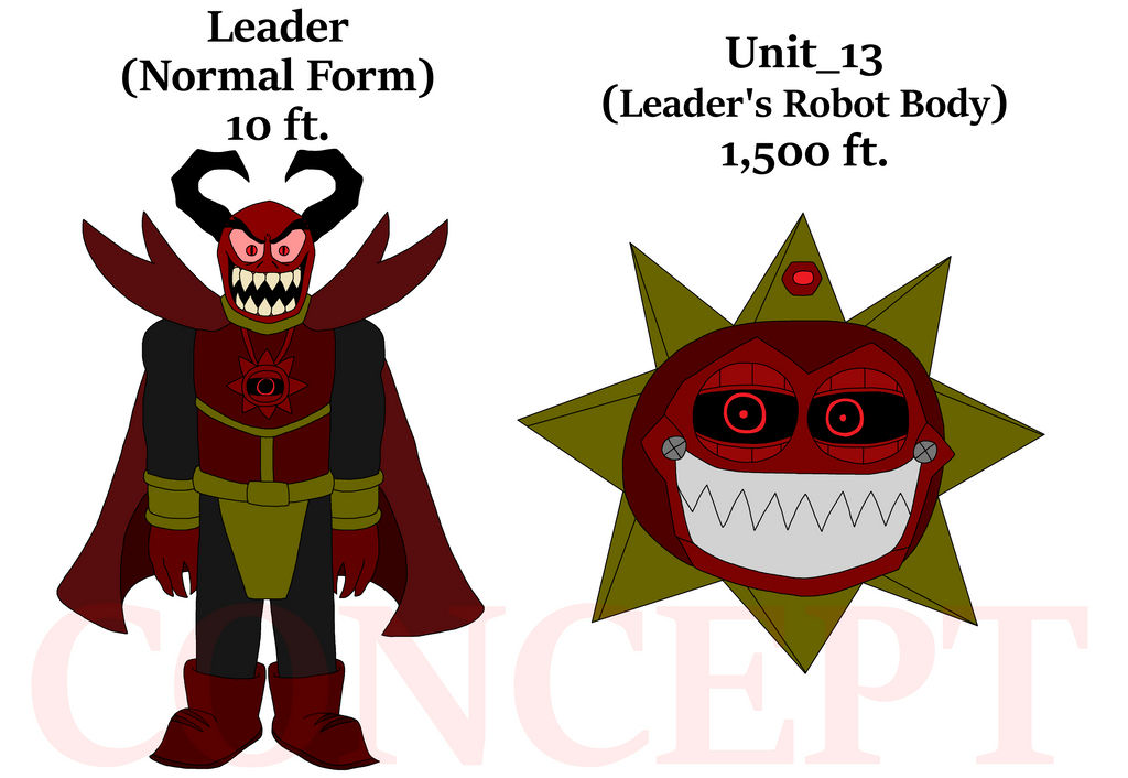 Leader + Unit_13 Redesign (Concept Art) by ZertyArtTV on DeviantArt
