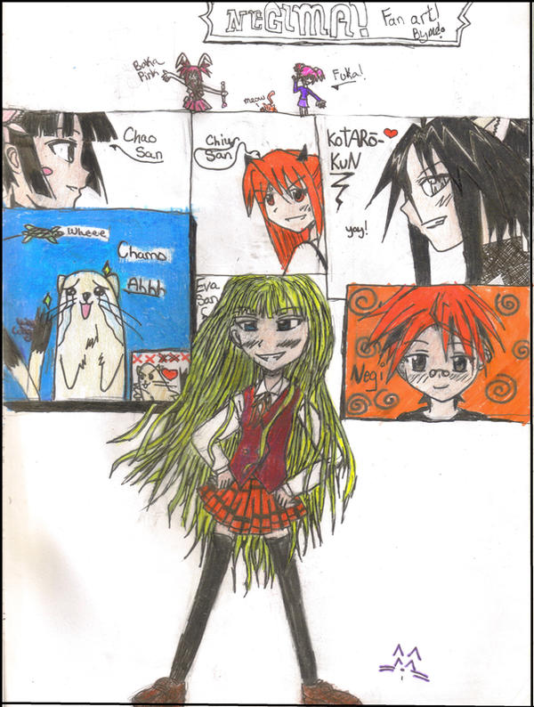 Negima Deviantart Negima fan art by Reiomi on DeviantArt