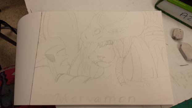 Mervamon Sketch