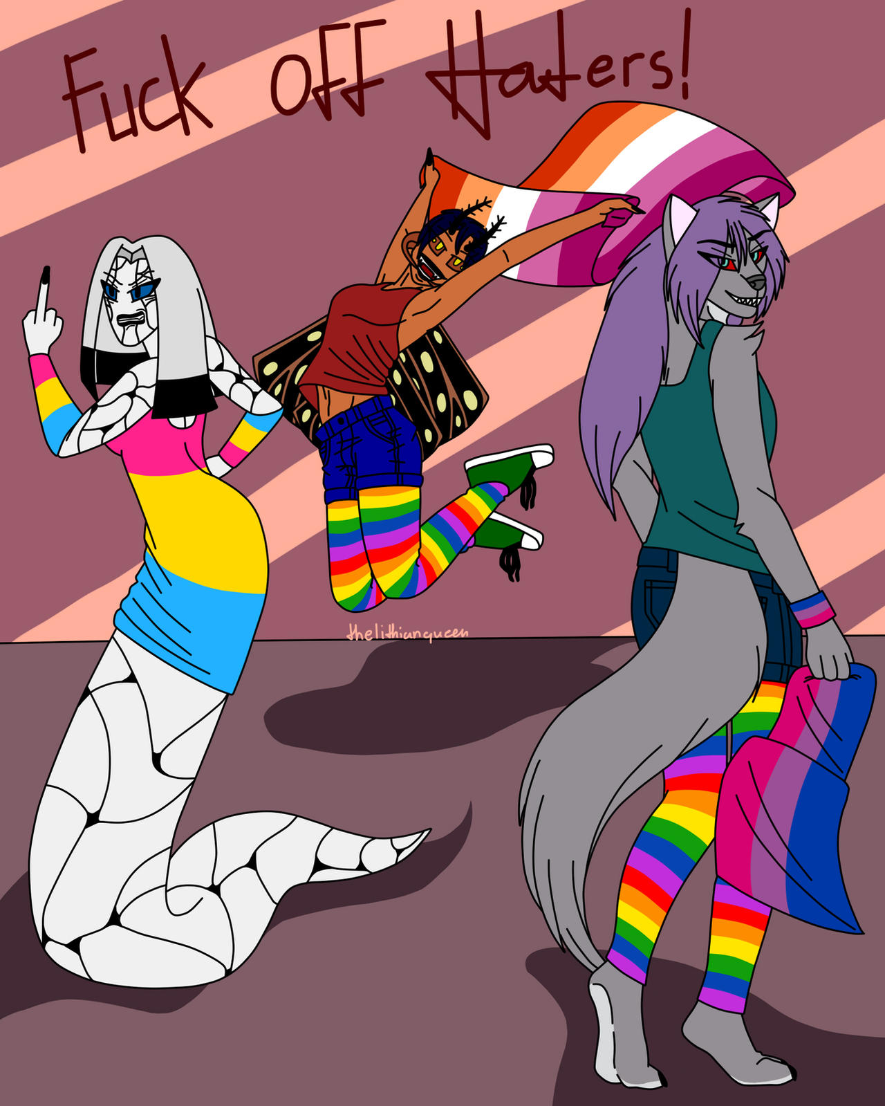 Pride Month: Fuck off Haters!
