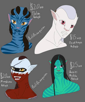 Na'vi Headshot Adopts