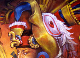 Mixtec  Eagle Warrior, AD 1100, Mexico