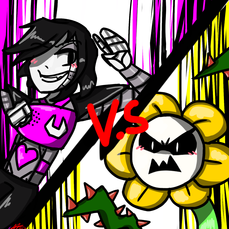 Undertale - Flowey: Mercy or Fight ? by MrDragonboy96 on DeviantArt