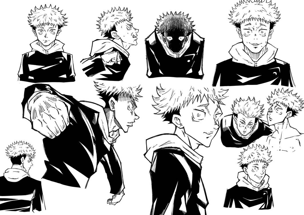 Yuji Module Scetch Various Yuji sketches by Veltha22 on DeviantArt