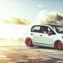 VW UP! White Red