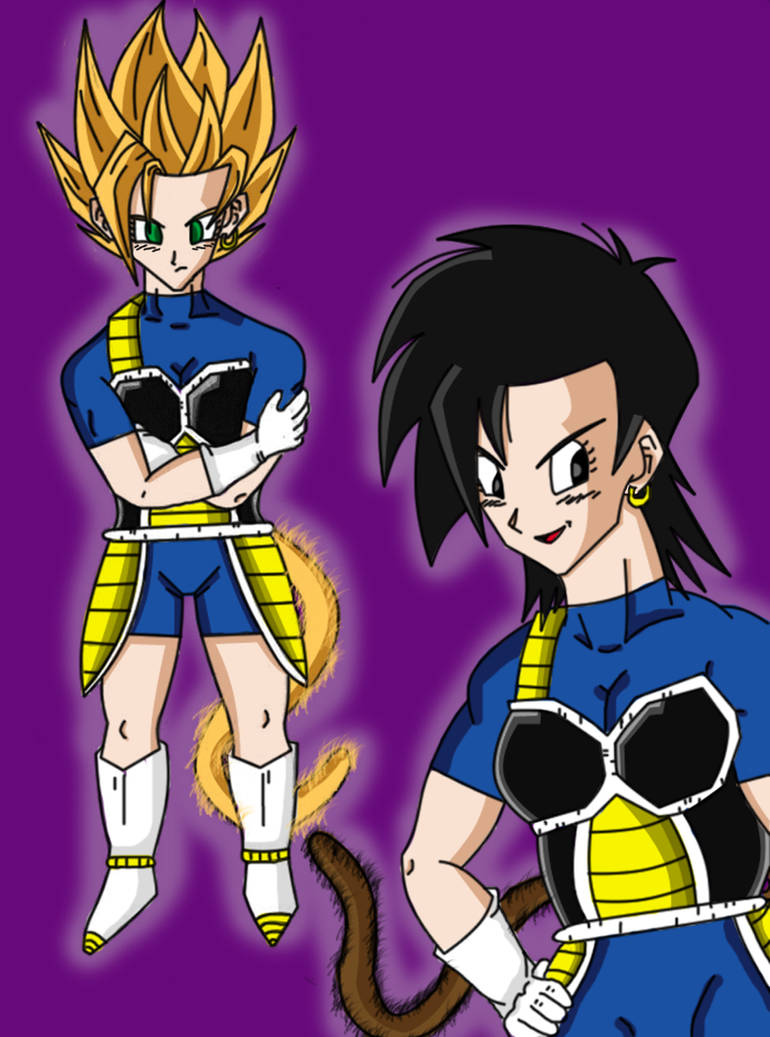 saiyan warrior: kyra by skyknight17 on DeviantArt