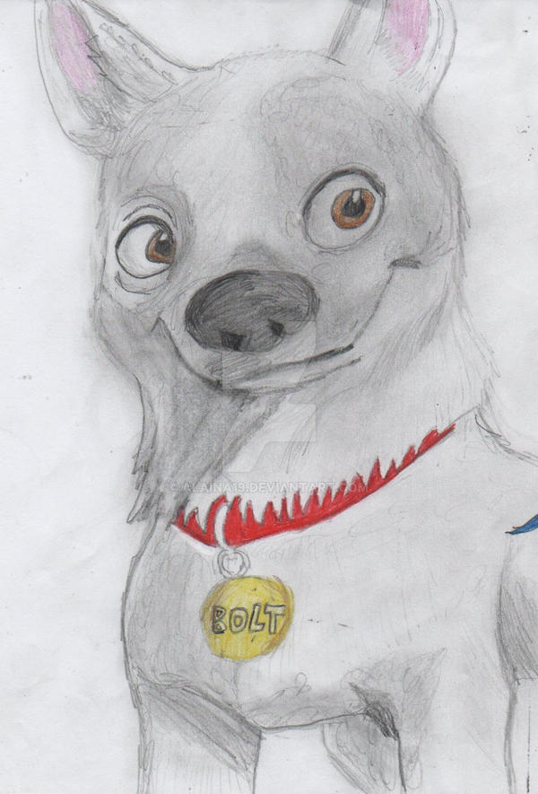 Bolt Deviantart Disneys Bolt by Alaina19 on DeviantArt