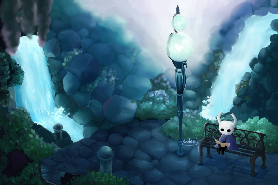 Greenpath Bench by Soleaf10 on DeviantArt