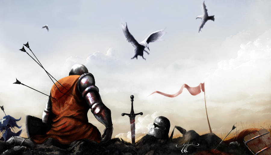 Fall Knight Background Knight Fall by ilker-yuksel on DeviantArt