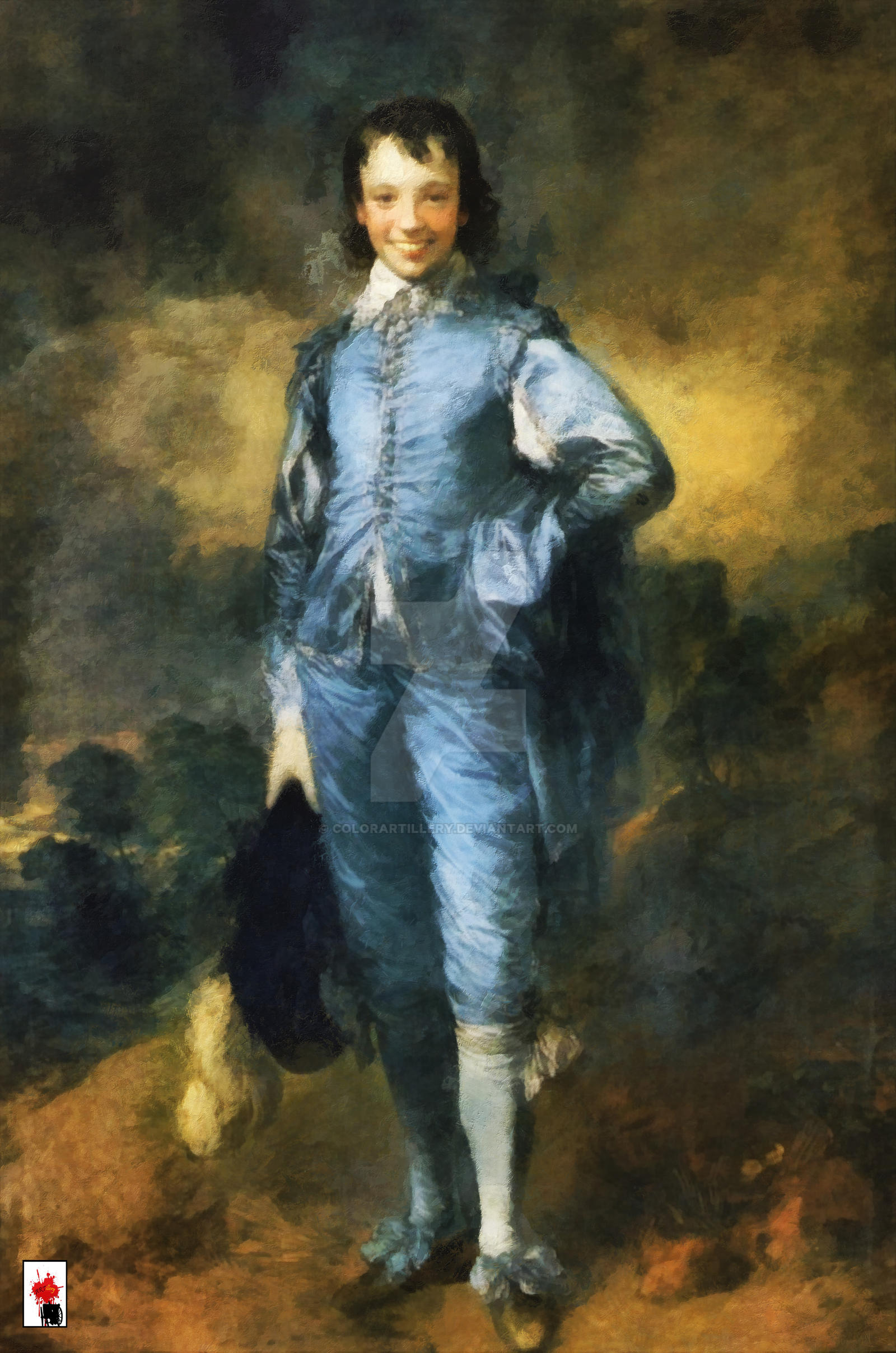 The Blue Boy By Thomas Gainsborough By Colorartillery On Deviantart