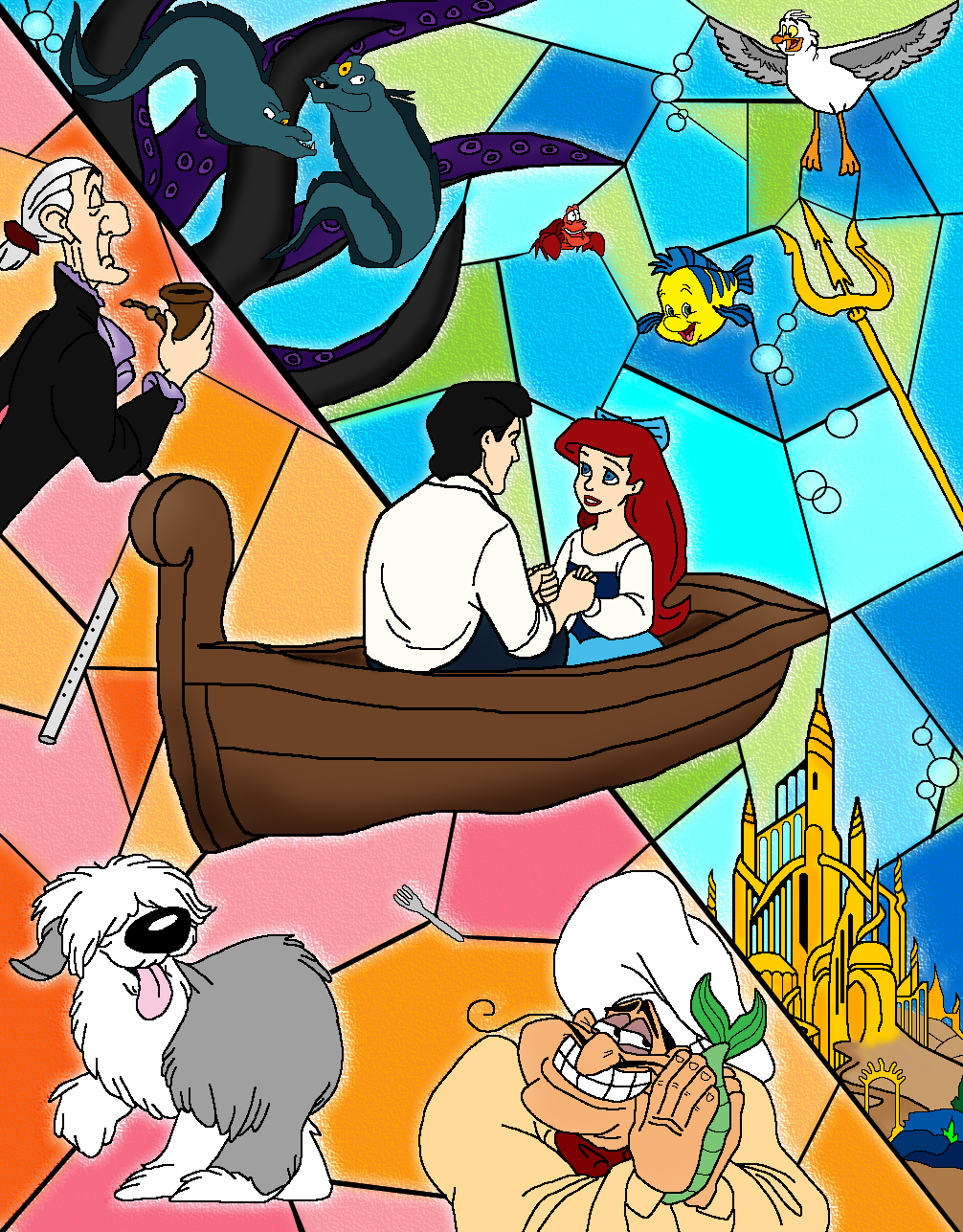 Disney's The Little Mermaid: Coloured