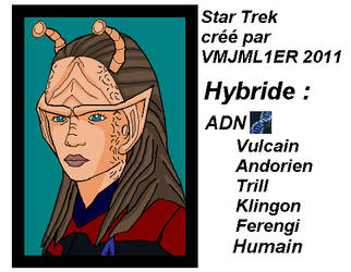 Hybrids Sub Species On Startrekrarespecies Deviantart Harrimaniac27 7 39 Femme Hybride Startrek By Vmjml1er