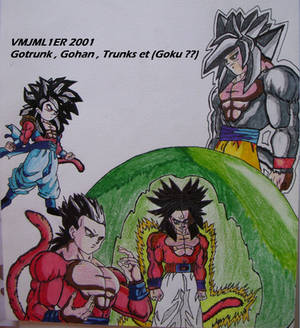 Vieux dessin DBZ 2