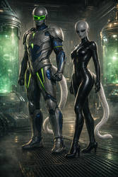 DBZ,Oc,Saiyan Grey 1 et 2