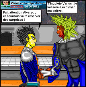 Varius encourage Alvarec