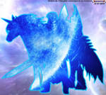 Chevalier cosmique et monture