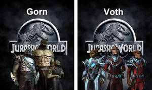 jurassic world evolution Gorn et Voth by VMJML1er jurassic world evolution Gorn et Voth by VMJML1er
