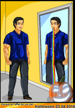 Halloween Effet Arc en ciel