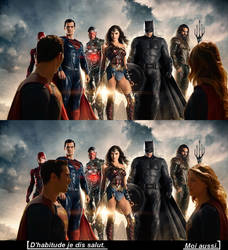 Justice League et Superman et Supergirl